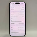 iPhone 16 Pro Max 256GB Black Titanium 98% pin 93% Quốc Tế Apple (Có xước - Esim, LL/A, đốm 0.5x) - HH6401