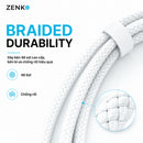 30W 1M Type-C to Lightning အမြန်အားသွင်းကြိုး Gerlax GD-63L 