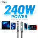 30W 1M Type-C to Lightning အမြန်အားသွင်းကြိုး Gerlax GD-63L 