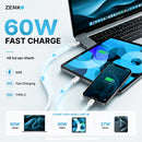 30W 1M Type-C to Lightning အမြန်အားသွင်းကြိုး Gerlax GD-63L 