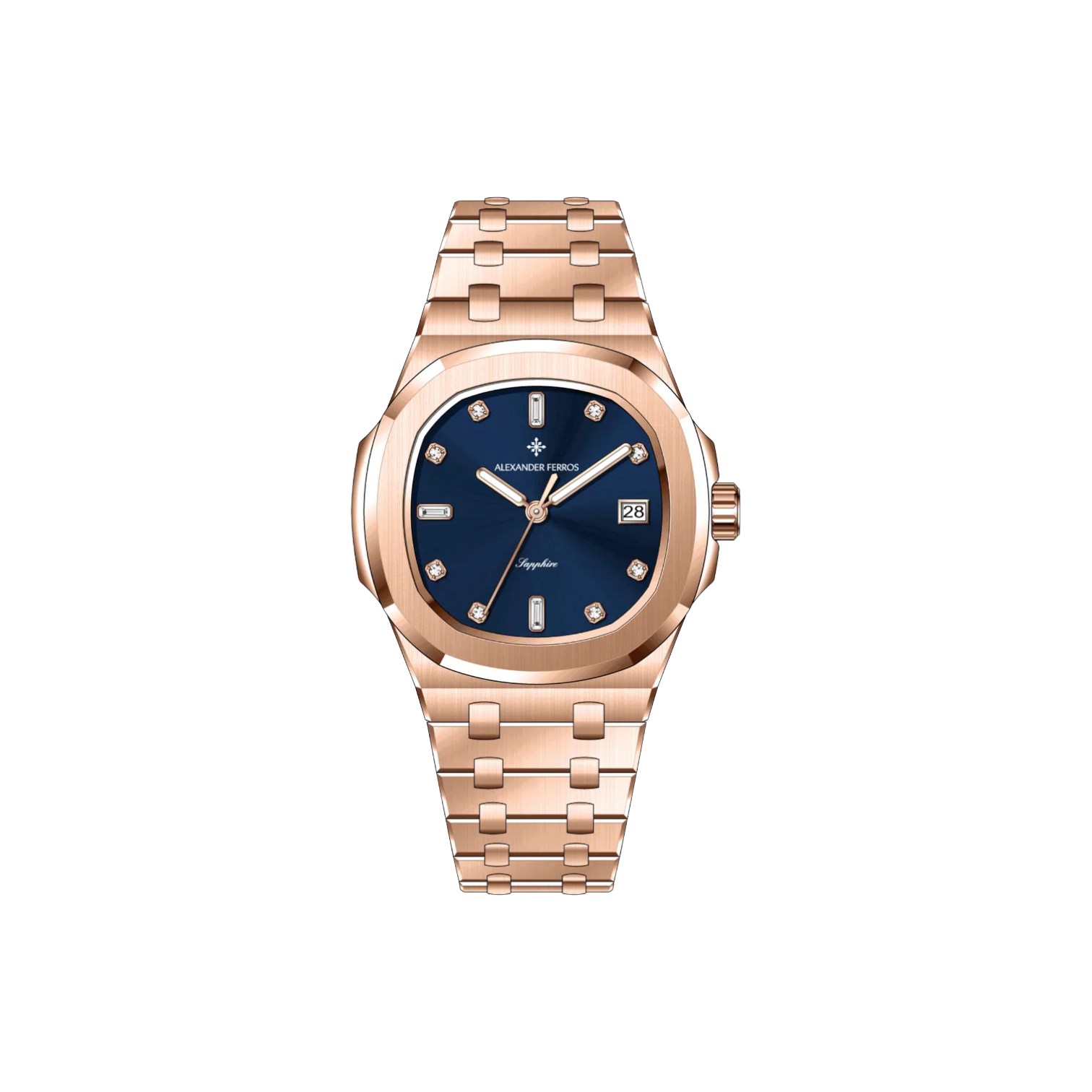 Alexander Ferros Nautilus 6152R အမျိုးသမီး ကွာ့ဇ်နာရီ