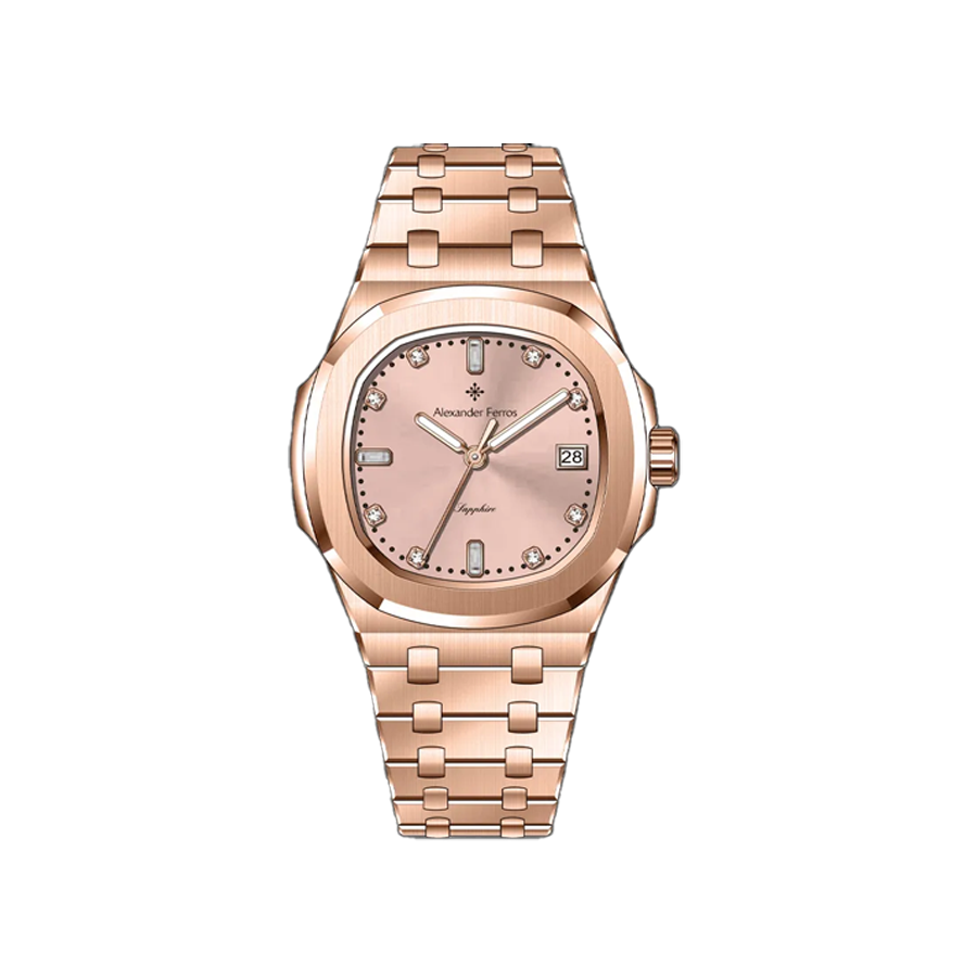 Đồng hồ pin nữ Alexander Ferros Nautilus 6152R