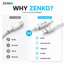 30W 1M Type-C to Lightning အမြန်အားသွင်းကြိုး Gerlax GD-63L 