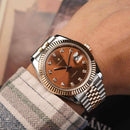 Đồng hồ cơ nam Alexander Ferros Datejust 8132