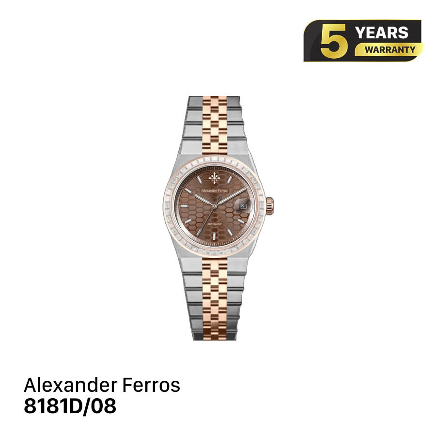 Alexander Ferros Datejust 8181 အမျိုးသားသုံး စက်ပိုင်းဆိုင်ရာနာရီ