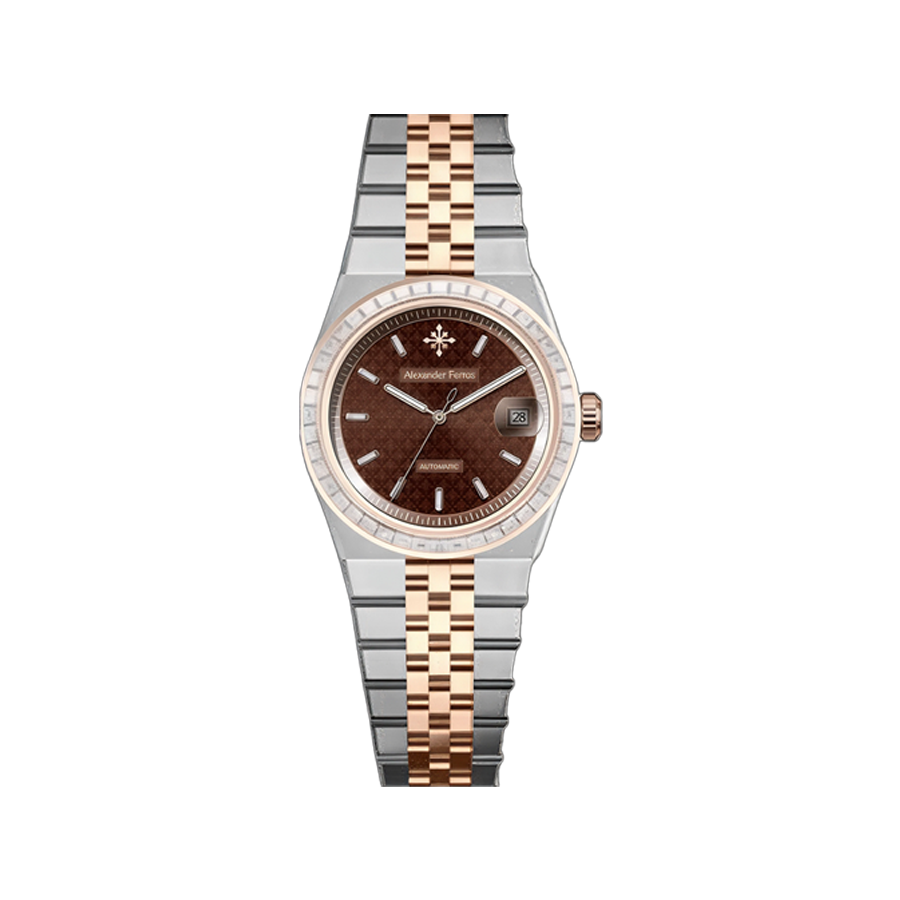 Đồng hồ cơ nam Alexander Ferros Datejust 8181