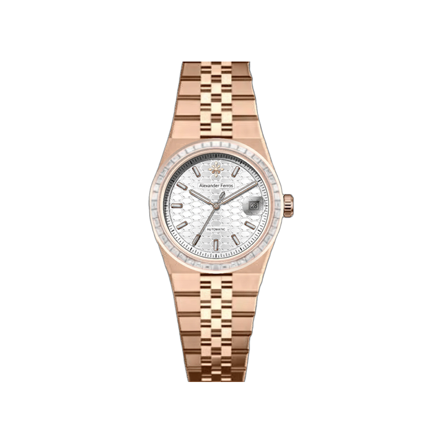 Đồng hồ cơ nam Alexander Ferros Datejust 8181