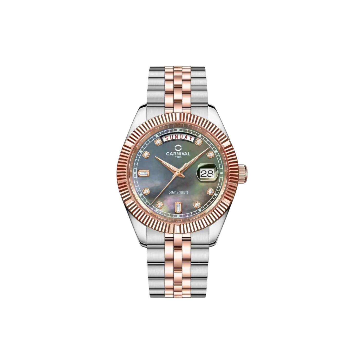 Carnival Datejust 8190G ကွာ့ဇ်နာရီ