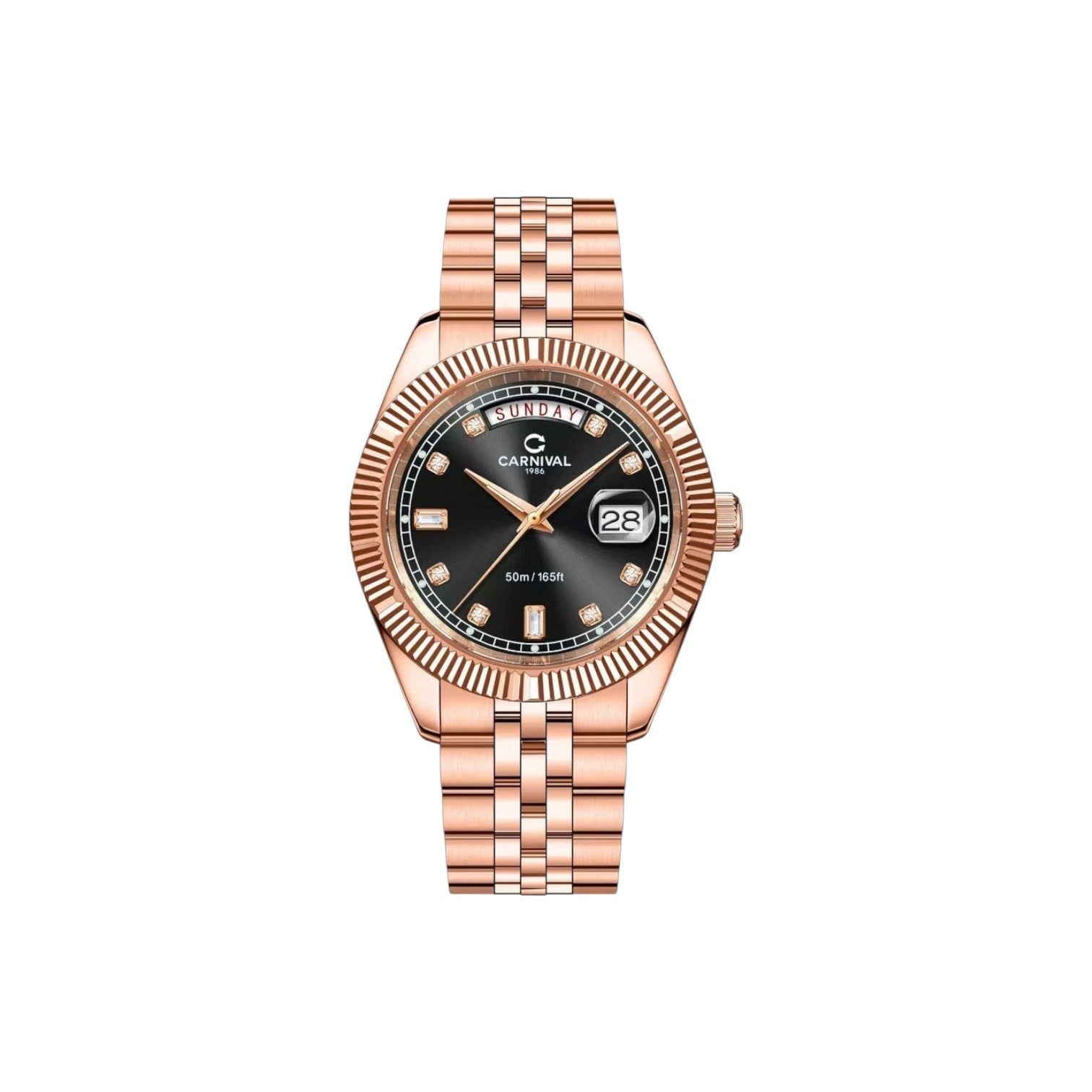 Đồng hồ pin Carnival Datejust 8190G