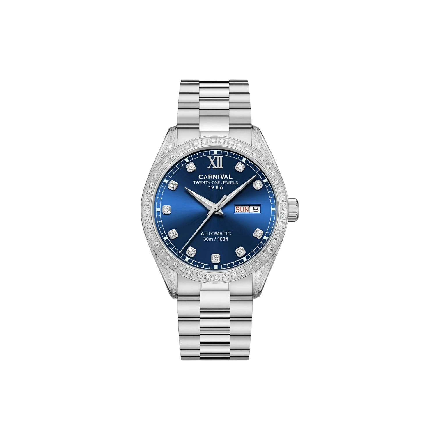 Carnival 8907G-VH-D စက်ပိုင်းဆိုင်ရာနာရီ