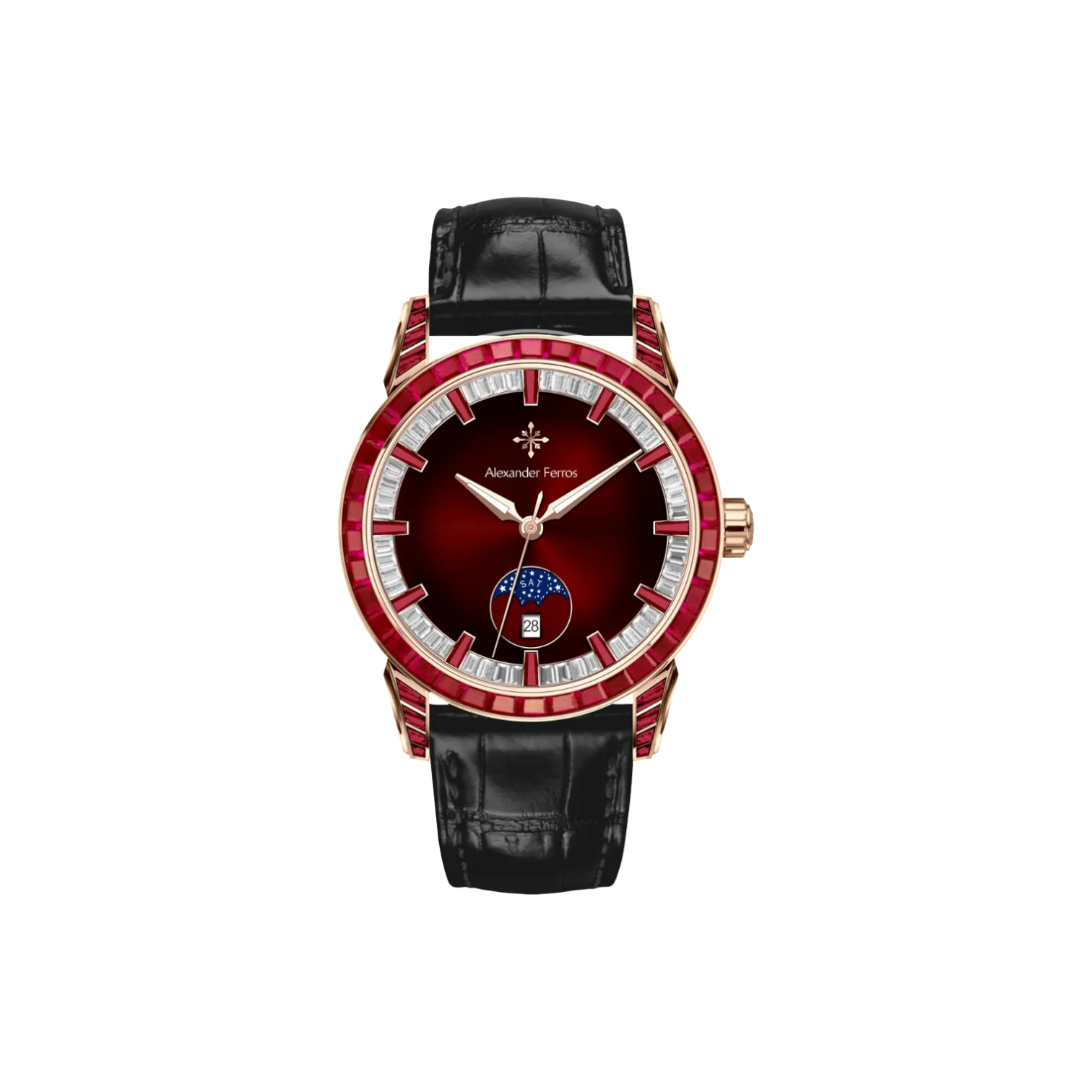 Alexander Ferros Urban Fusion 6161 အမျိုးသားသုံး စက်ပိုင်းဆိုင်ရာနာရီ