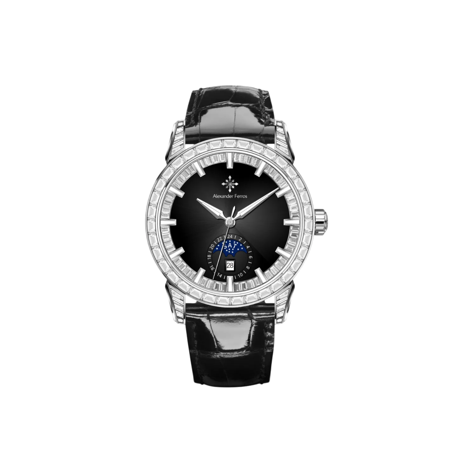 Alexander Ferros Urban Fusion 6161 အမျိုးသားသုံး စက်ပိုင်းဆိုင်ရာနာရီ