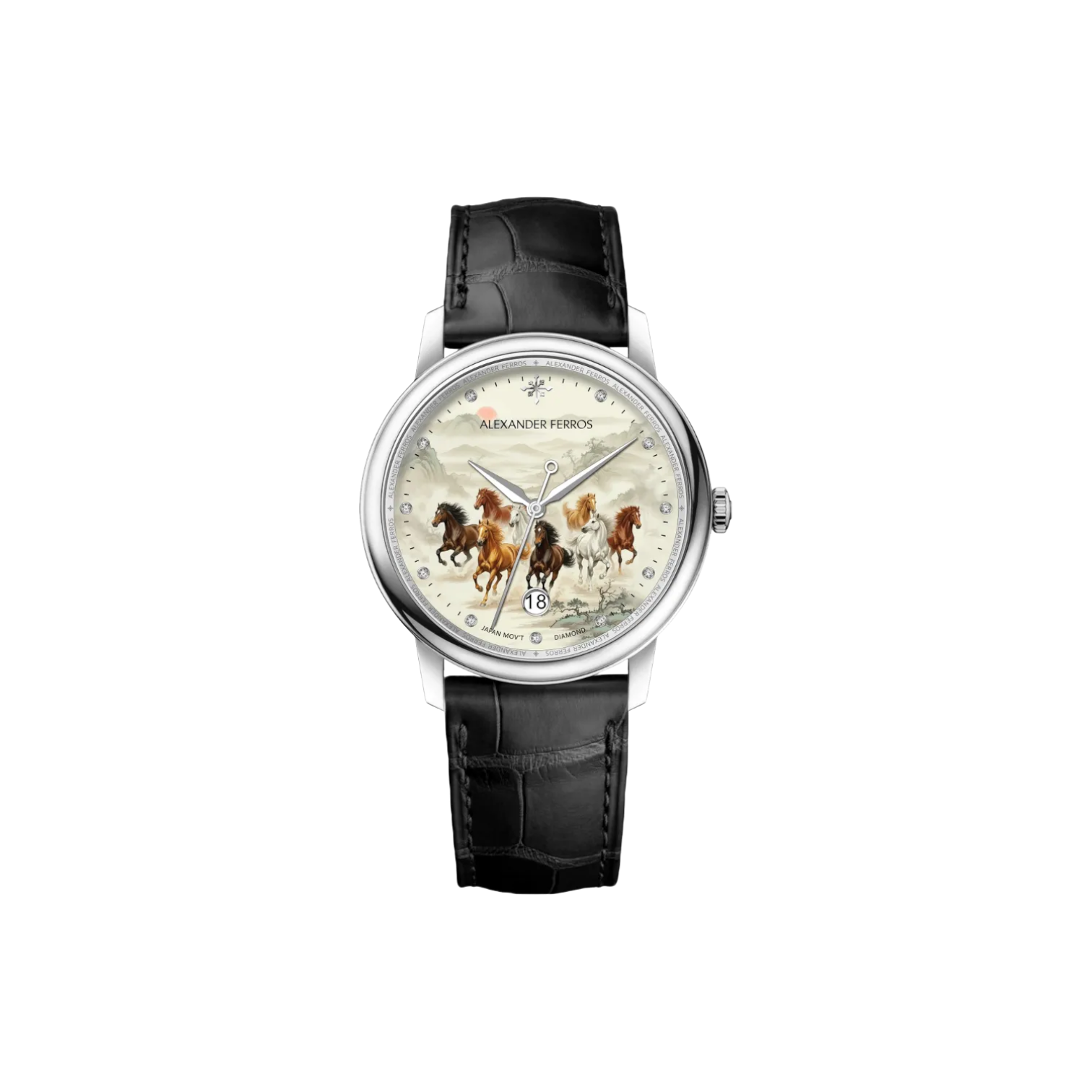 Alexander Ferros 8021D အမျိုးသားစက်မှုလက်ပတ်နာရီ