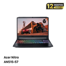 Acer Nitro AN515-57 15.6in i5 11400H 2.7GHz / Ram 8G / SSD 512G / Nvidia Geforce RTX 3050 သီးခြားကတ် / 98% 