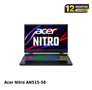 Acer Nitro AN515-58 15.6" i5 - 12500H / RAM 16GB / SSD 512GB / RTX3050 BPTA အသစ်အတိုင်း 