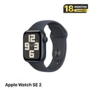 Apple Watch SE2 44mm 4G + GPS Midnight Aluminum Case / Midnight Sport Band Original Box 