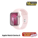 Apple Watch Series 9 45mm 4G + GPS 98% အနီရောင် အလူမီနီယမ် Case / Red Sport Band 