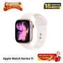 Apple Watch Series 11 GPS 42mm Original Rose Gold Aluminum Case / Light Blush Sport Band 