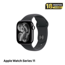 Apple Watch Series 11 GPS 46mm Original Jet Black Aluminum Case / Black Sport Band 