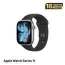Apple Watch Series 11 GPS 46mm Original Jet Black Aluminum Case / Black Sport Band 