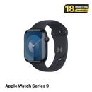 Apple Watch Series 9 45mm 4G + GPS 98% အနီရောင် အလူမီနီယမ် Case / Red Sport Band 