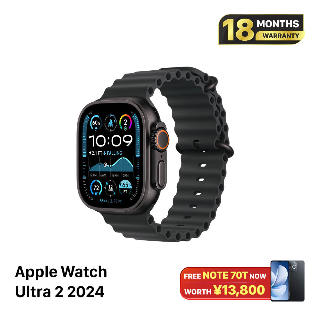 SB Original Box မှ Apple Watch Ultra 2 49mm Black Ocean Band 