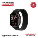 Apple Watch Ultra 2 49mm 4G + GPS Black Titanium Case/ Black Trail Loop 99% Fullbox SB မှ 