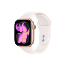 Apple Watch Series 11 GPS 42mm Original Rose Gold Aluminum Case / Light Blush Sport Band 