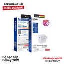 Dekey 20W ကေဘယ်အားသွင်းကိရိယာ 