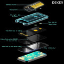 Dekey 3D Green Anti-Peeping Tempered Glass 