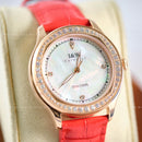 I&W Carnival IW593L အမျိုးသမီး ကွာ့ဇ်နာရီ - ကုန်ပစ္စည်းရှိသော်လည်း ဘက်ထရီကုန်သွားသောပြဿနာကြောင့် ဝှက်ထားနိုင်ပါသည်။