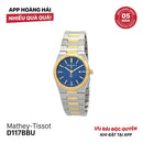 Đồng hồ pin nữ Mathey-Tissot D117BBU - Hàng trưng bày