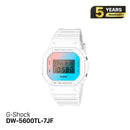 G-Shock 5600 စီးရီး DW-5600TL-7JF ဘက်ထရီသုံးနာရီ
