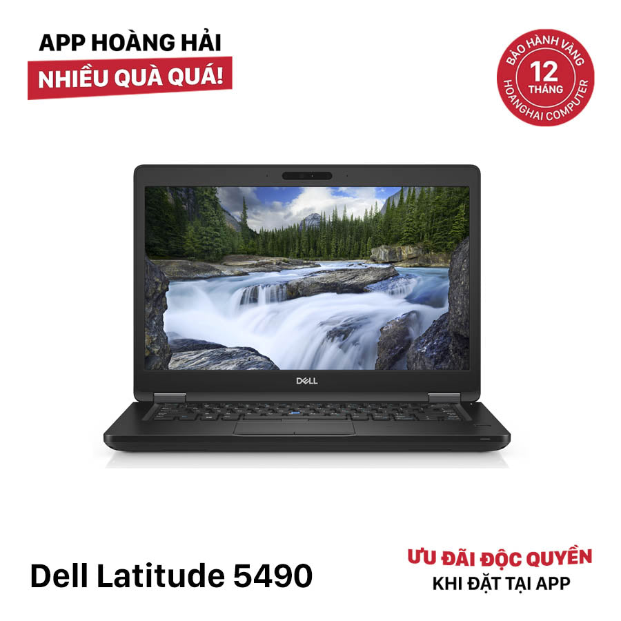 Dell Latitude 5490 13.3in i5-7300U/ RAM 8GB/ SSD 128GB BPTN အသစ်ကဲ့သို့ (စခရင်ပေါ်တွင် အဖြူကွက်များ - ဘက်ထရီအသစ် အစားထိုးထားသည်) 