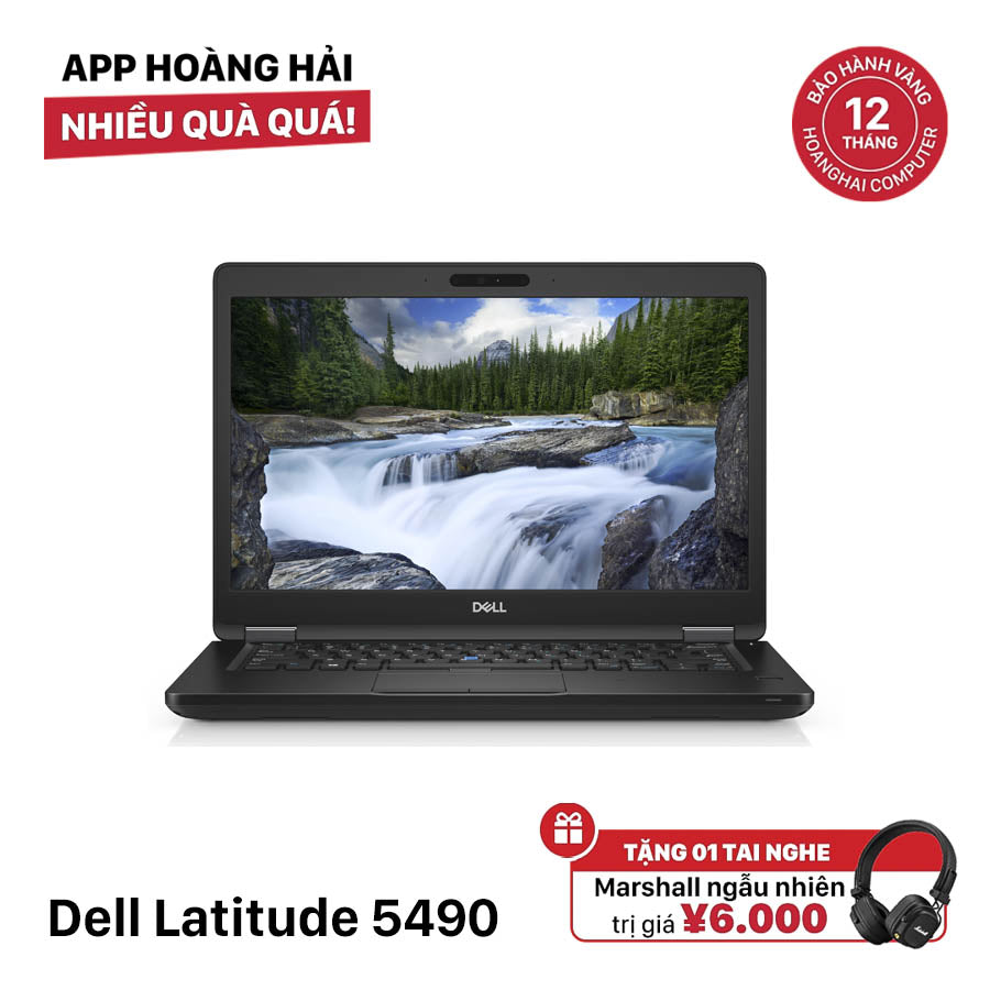 Dell Latitude 5490 13.3in i5-7300U/ RAM 8GB/ SSD 128GB BPTN အသစ်ကဲ့သို့ (စခရင်ပေါ်တွင် အဖြူကွက်များ - ဘက်ထရီအသစ် အစားထိုးထားသည်) 