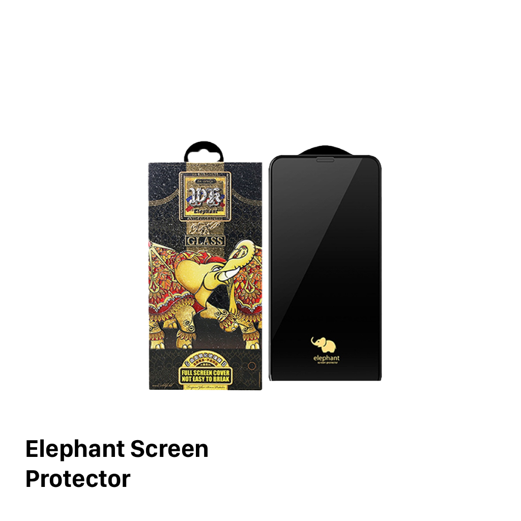 Elephant Tempered Glass - iPhone WK