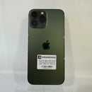 iPhone 13 Pro Max 128GB အစိမ်းရောင် 98% ဘက်ထရီ 86% Apple International (3x အစက်အပြောက်များ၊ အစွန်းများနှင့် မျက်နှာပြင်ပေါ်ရှိ ခြစ်ရာများ) - HH1276 