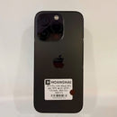 iPhone 14 Pro 128GB အနက်ရောင် 98% ဘက်ထရီ 100% နိုင်ငံတကာ AU မှ (AU ဆင်းမ်ကတ်အသုံးမပြုပါ - ဘက်ထရီကို အစားထိုးပါ၊ အနားစွန်းများပေါ်တွင် ခြစ်ရာများ၊ 3x အစက်များ) - HH1572 