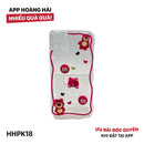 3D Strawberry Bear ပါသော HHPK18 Wave-shaped case 