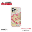 HHPK34 Mirror Cartoon Heart Case 