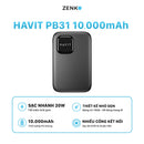 10W DEKEY 10,000mAh Power Bank 