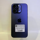 iPhone 15 Pro 128GB အဖြူရောင် 98% ဘက္ထရီ 87% Apple International (LKCH ကင်မရာ၊ ခြစ်ရာများ၊ ကျောညိုရောင်) - HH8953 
