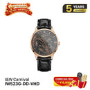 I&W Carnival Charm အနုပညာအရသာ IW523G စက်ပိုင်းဆိုင်ရာနာရီ