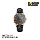I&W Carnival Charm အနုပညာအရသာ IW523G စက်ပိုင်းဆိုင်ရာနာရီ