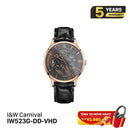 I&W Carnival Charm အနုပညာအရသာ IW523G စက်ပိုင်းဆိုင်ရာနာရီ