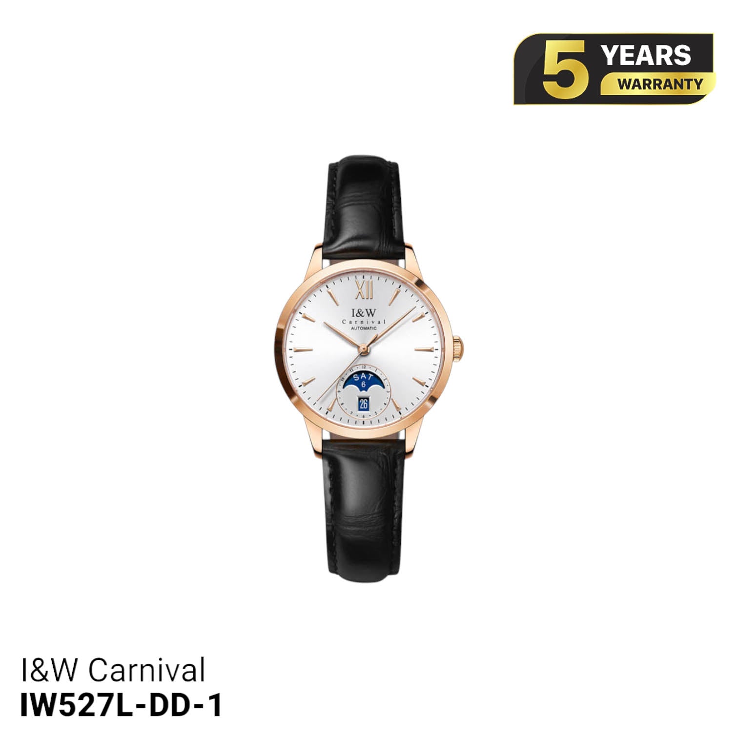 I&W Carnival IW527 နှစ်ထပ်စက်ပိုင်းဆိုင်ရာနာရီ