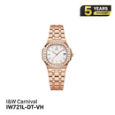 I&W Carnival IW721L အမျိုးသမီးဝတ် ကွာ့ဇ်နာရီ
