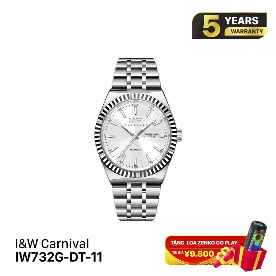 I&W Carnival Extraordinary Master IW732G စက်ပိုင်းဆိုင်ရာနာရီ