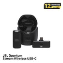 JBL Quantum Stream ကြိုးမဲ့ USB-C မိုက်ခရိုဖုန်း 