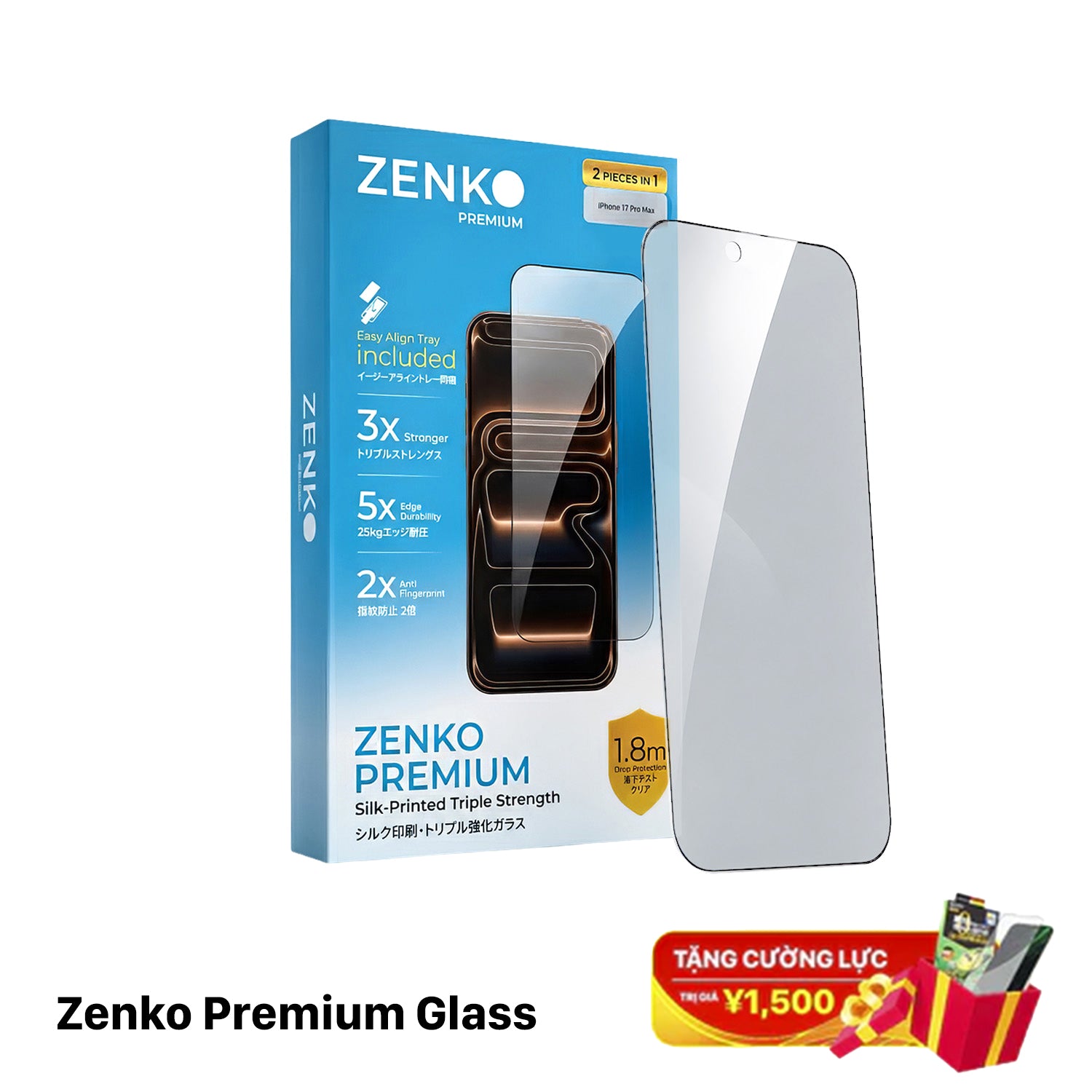 Zenko Premium Tempered Glass 